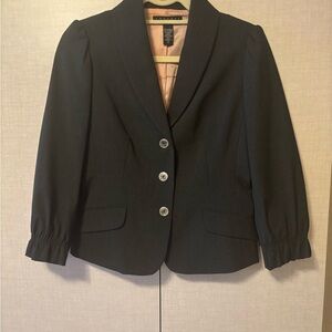 Laundry By Shelli Segal Charcoal Grey Blazer
